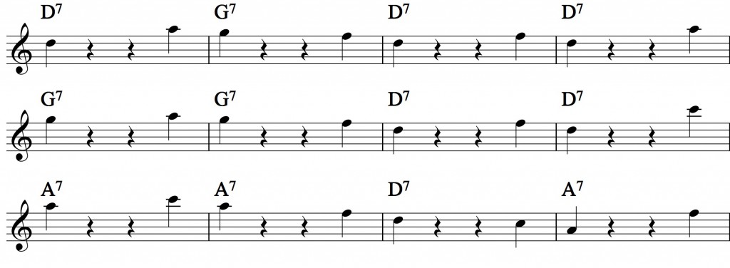 Blues - with a pentatonic scale_2