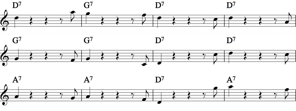Blues - with a pentatonic scale_5