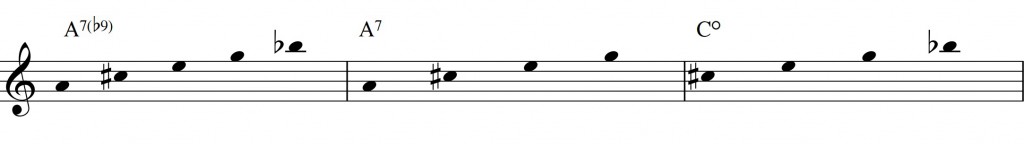 Diatonic approach 6 - minor II-V-I - diatonic 7th chords - A9 arpeggios