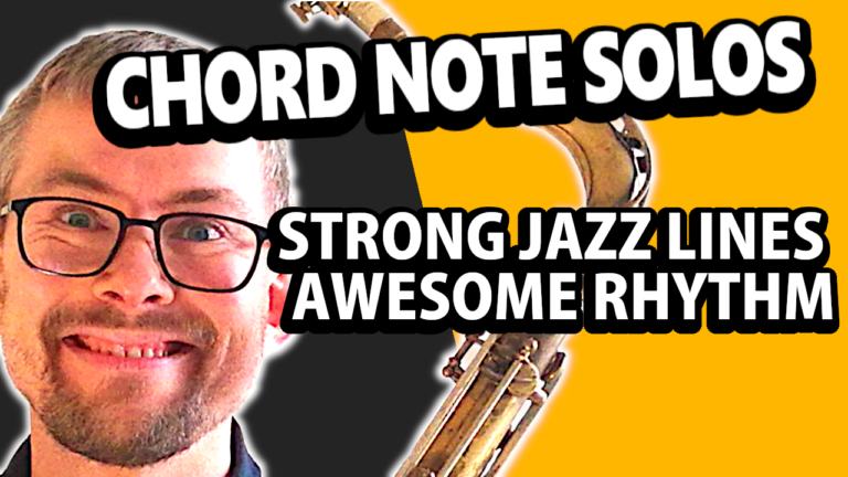 Chord note solos – Instantly boost your jazz skills using this method