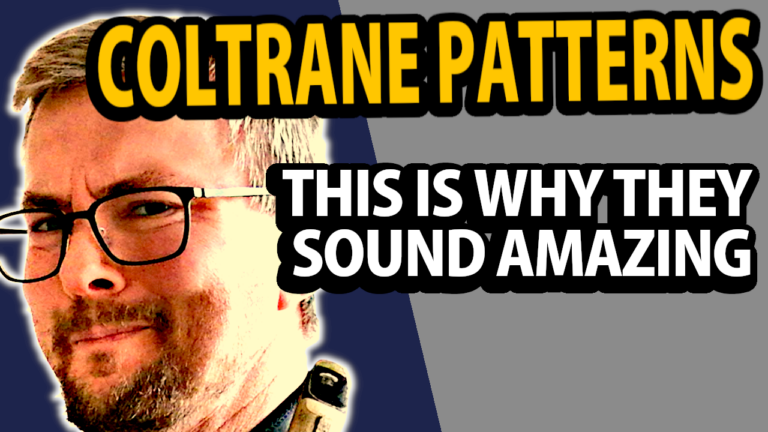 The most important melodic Coltrane structures – explained and how to use