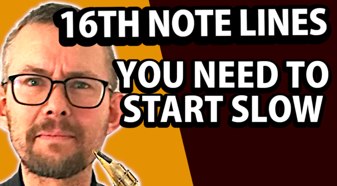 How to practice and add 16th note lines to your playing