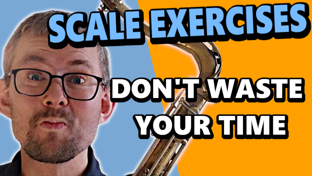 This is how to play music while practicing your scales