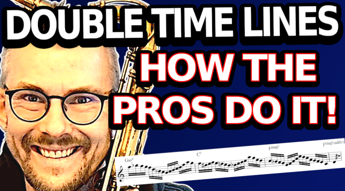 6 Double Time Licks to Expand Your Jazz Playing