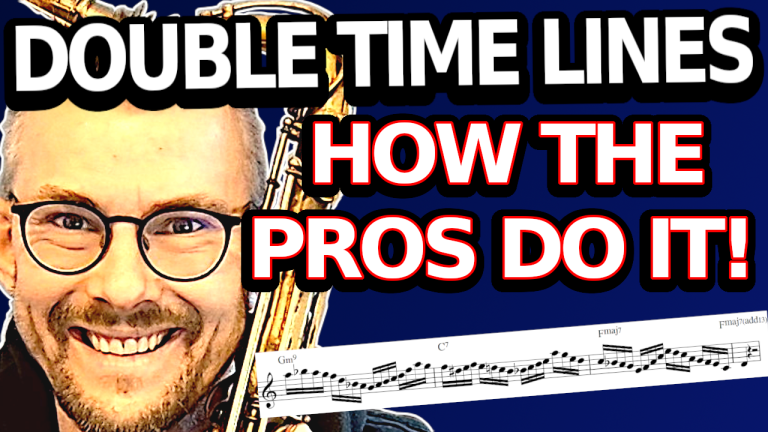 6 Double Time Licks to Expand Your Jazz Playing