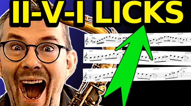 Turn These 3 levels of II-V-I Licks Into Solos