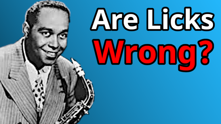 Why You Need To Study Jazz Licks