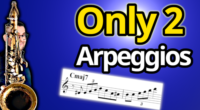 Two Arpeggios To Cover ALL chords (Jazz Beginner)