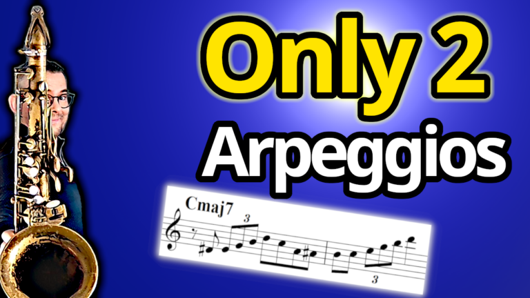 Two Arpeggios To Cover ALL chords (Jazz Beginner)