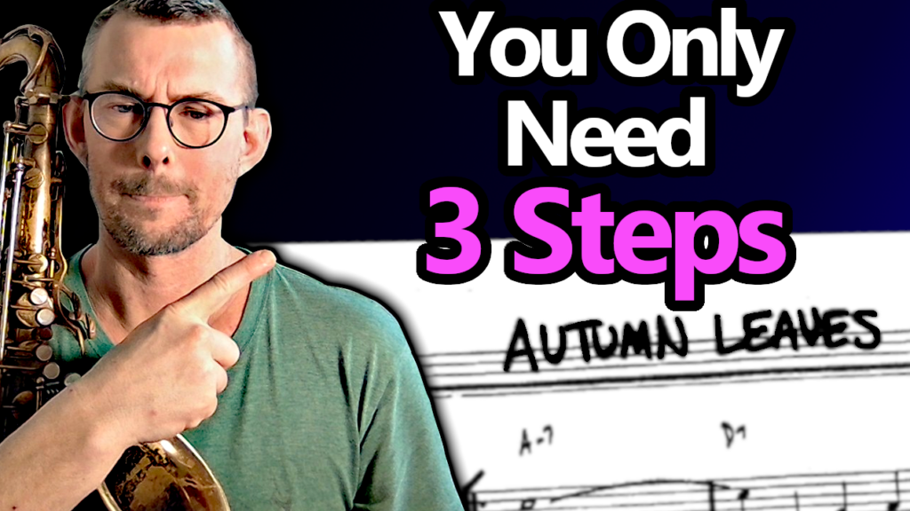 How To Solo Over Autumn Leaves in 3 Steps (Jazz Beginner)