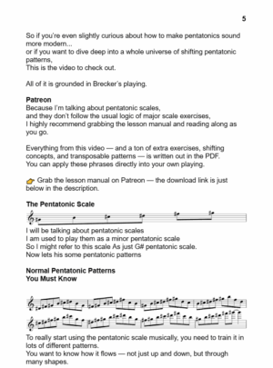 Unlock Michael Brecker's GENIUS Pentatonic Method - Image 2
