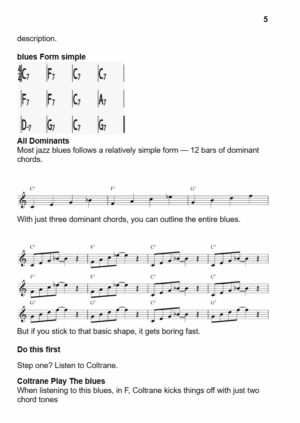 Play Blues Patterns Like Coltrane (It’s Genius) - Image 2