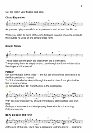 Play Blues Patterns Like Coltrane (It’s Genius) - Image 3